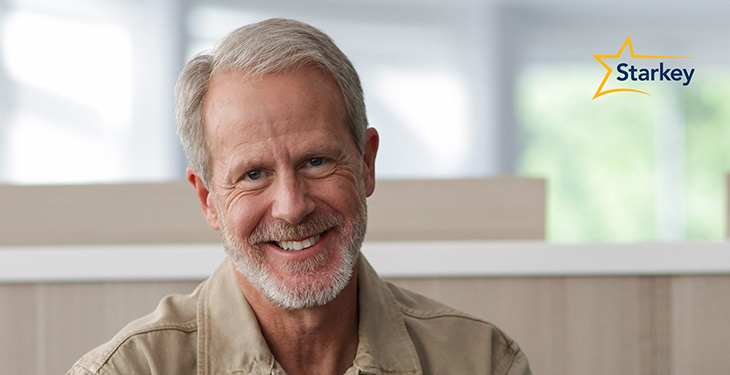 Image of senior man smiling