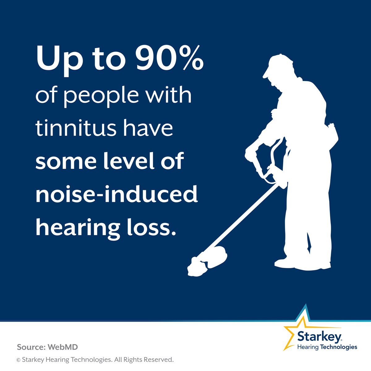 I have tinnitus from noise