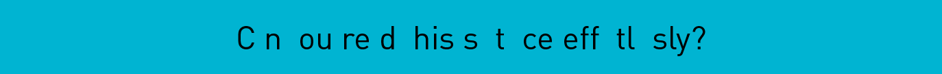 Can you read this?