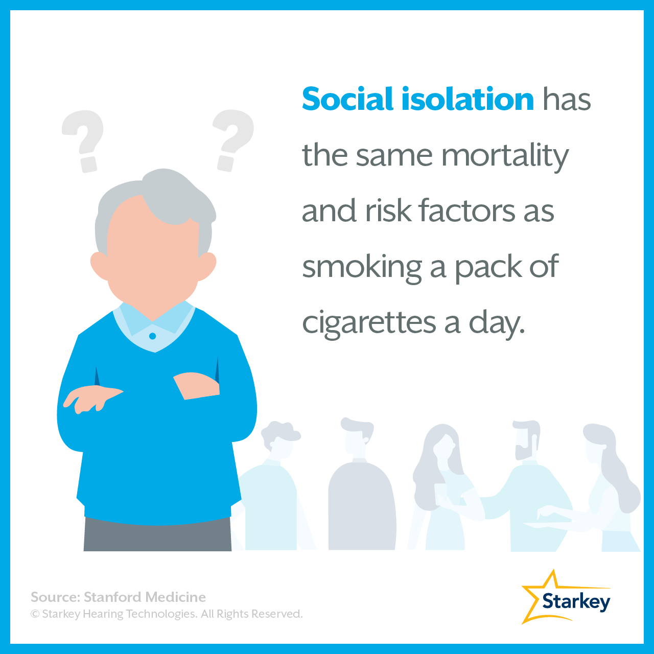 Social isolation is as bad for you as smoking