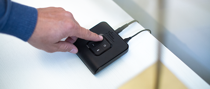 TV wireless hearing aid accessory